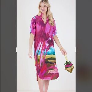 Emily McCarthy Poppy Caftan Bellamy Sunset